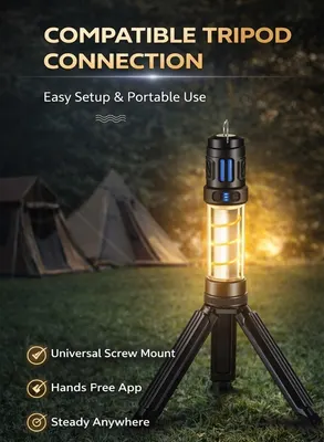 2-in-1 Rechargeable Camping Lamp — 3