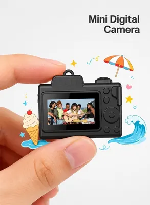 Mini Retro 720P Keychain Camera with 16GB Card — 4