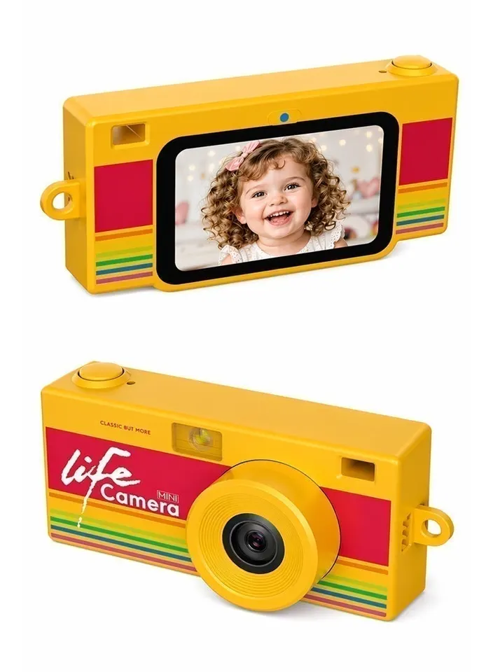 Y2K Retro Mini Keychain Camera