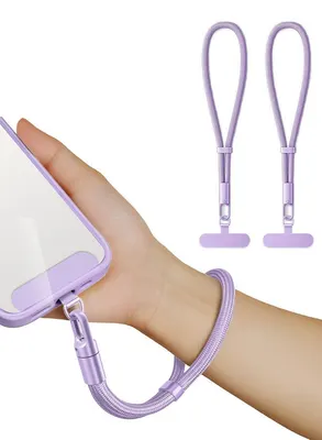 Adjustable Phone Wrist Strap 2 Pack — 4