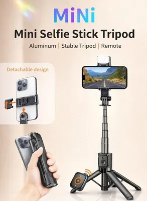 Mini Selfie Stick Tripod — 2