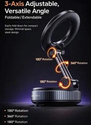 Magnetic Suction Phone Mount — 2