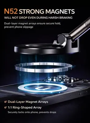 Magnetic Suction Phone Mount — 3
