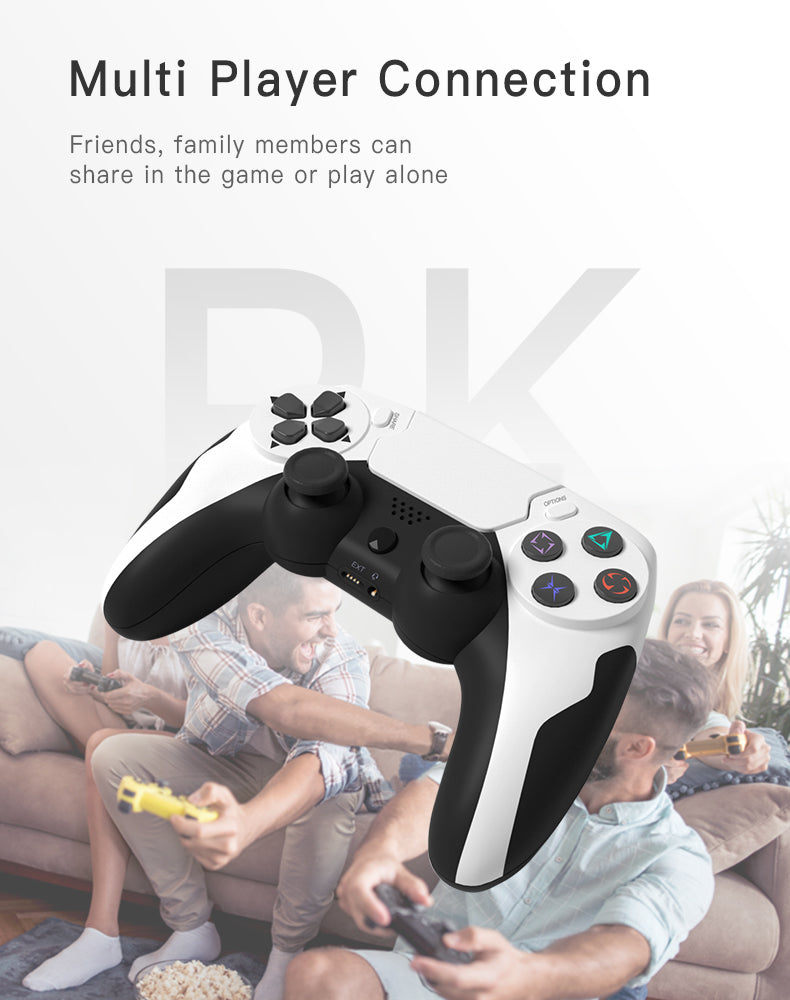 NEYECAM Bluetooth Wireless Controller for PS4 with Turbo Six Axis Audio Jack and Motion Sensor