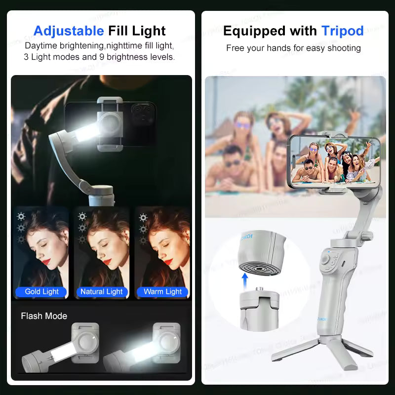 TOKQI-M01 Three-axis Smart Gimbal